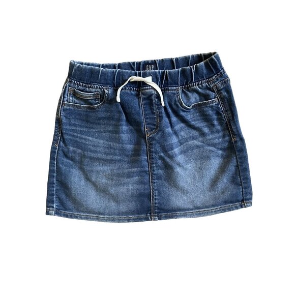 Gap‎ Pull-On Stretch Denim Skirt Girls Size X-Large - Picture 1 of 3